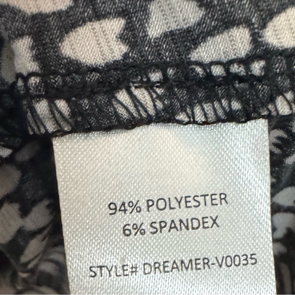 NWT Elegant Black and Cream Patterned Blouse Dear Scarlett women’s 2XL #84 - Picture 6 of 6
